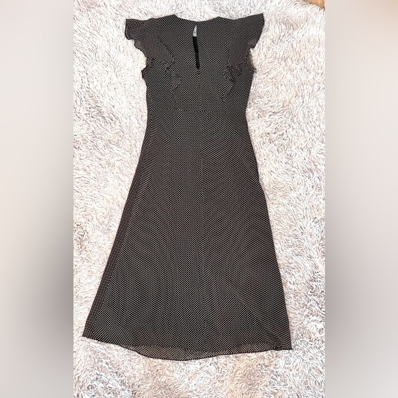 Who What Wear Ruffle Maxi Dress Size XS - Picture 4 of 10